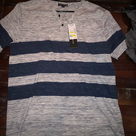 Ocean Current Other - Gray and blue men’s shirt